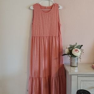 Old Navy Fit & Flare Tired Midi